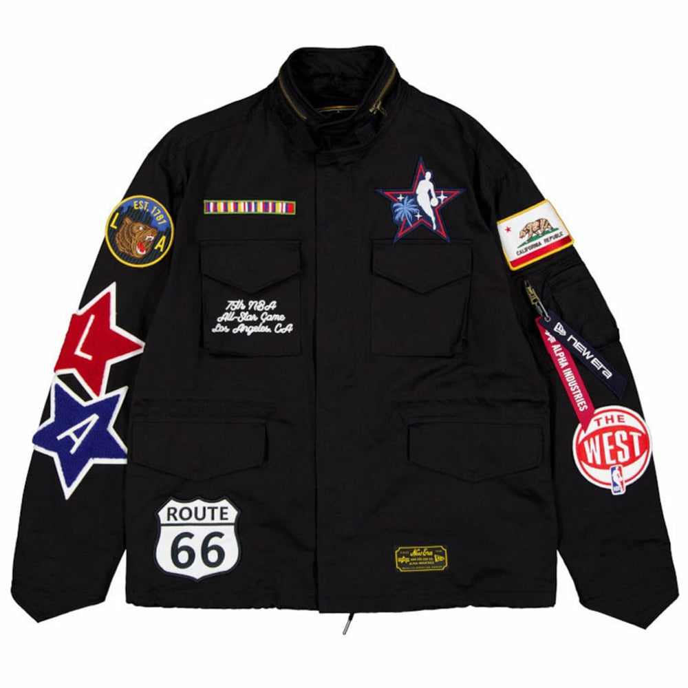 New Era - 2026 NBA All-Star Game x Alpha Industries Field Full-Zip Jacket - Black