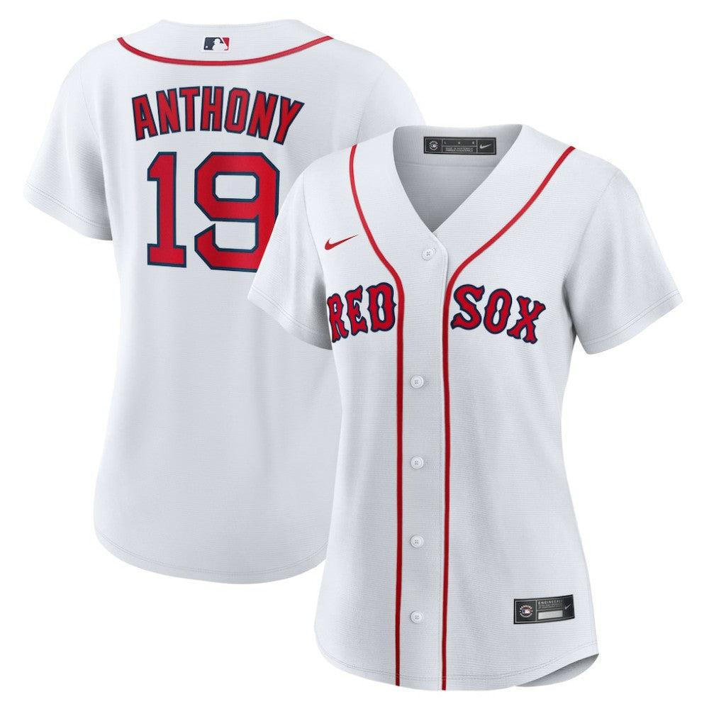 Roman Anthony Boston Red Sox Nike Women's Home Replica Jersey – White Sale