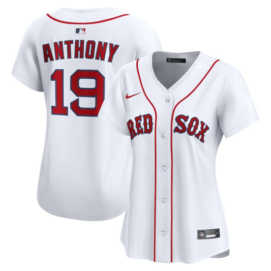 Roman Anthony Boston Red Sox Nike Women's Home Limited Player Jersey - White | MLB Jerseys