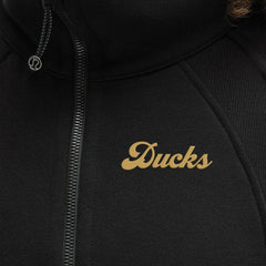 Anaheim Ducks - lululemon Women's Long Scuba Oversized Half-Zip Funnel Neck Black