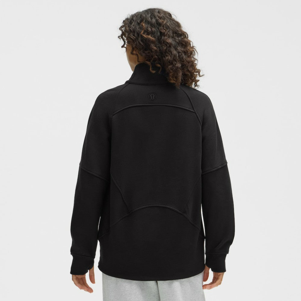 Philadelphia Flyers - lululemon Women's Long Scuba Oversized Half-Zip Funnel Neck Black