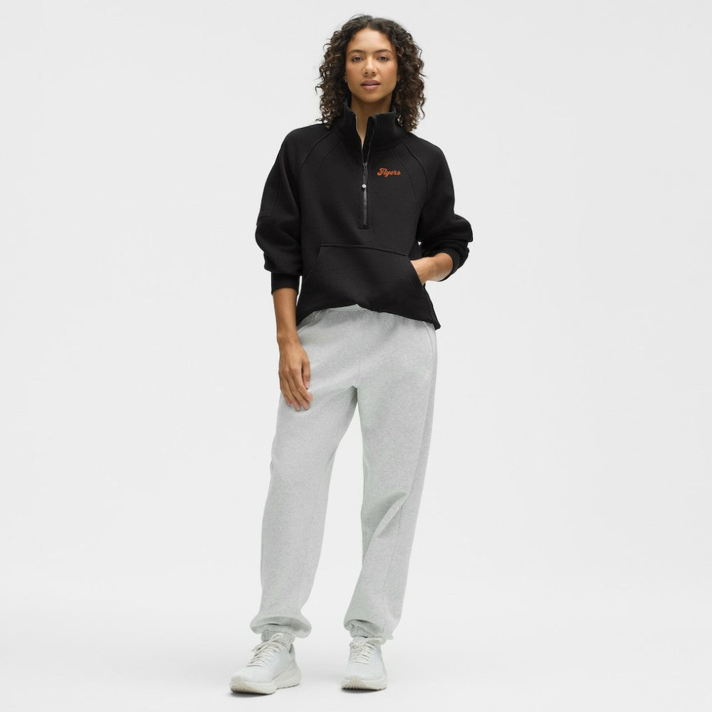 Philadelphia Flyers - lululemon Women's Long Scuba Oversized Half-Zip Funnel Neck Black