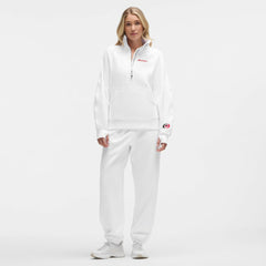 Carolina Hurricanes - lululemon Women's Long Scuba Oversized Half-Zip Funnel Neck White