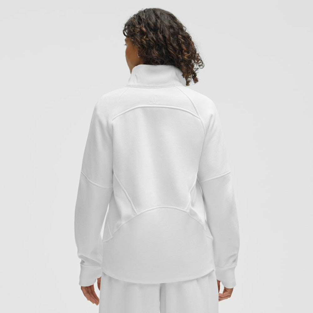 Minnesota Wild - lululemon Women's Long Scuba Oversized Half-Zip Funnel Neck White