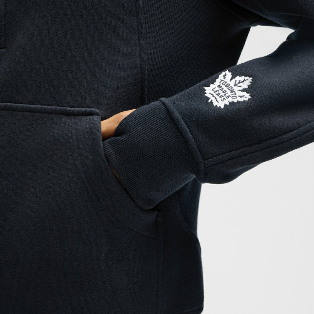 Toronto Maple Leafs - lululemon Women's Long Scuba Oversized Half-Zip Funnel Neck True Navy