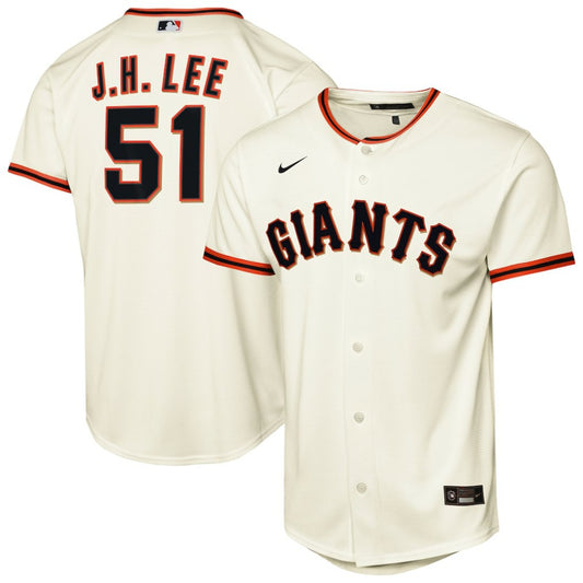 Jung Hoo Lee San Francisco Giants Nike Youth Home Replica Player Jersey - Cream | MLB Jerseys