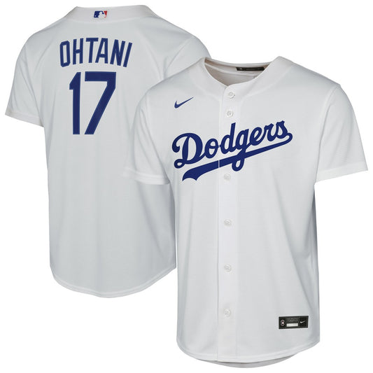 Shohei Ohtani Los Angeles Dodgers Nike Youth Home Replica Player Jersey - White | MLB Jerseys