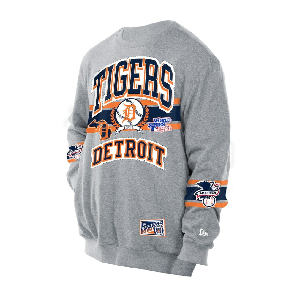 Detroit Tigers New Era Sport Classics Sweatshirt On Sale