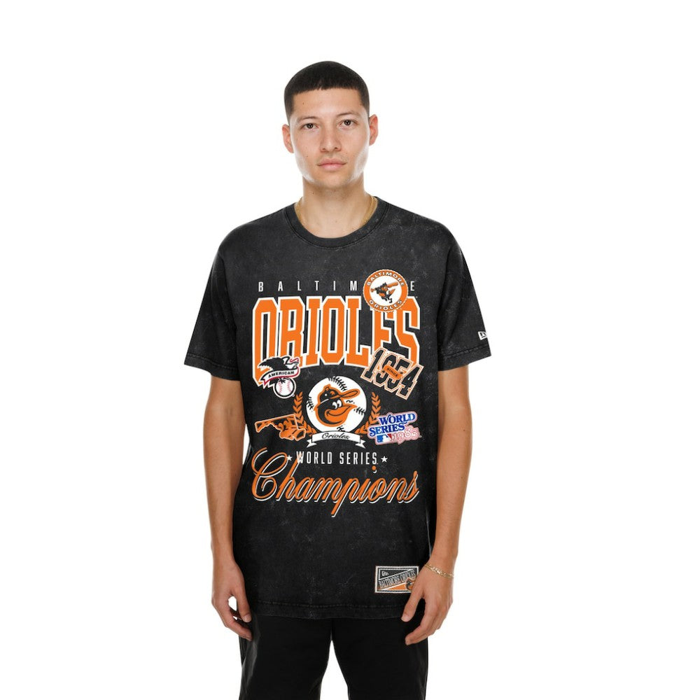 Baltimore Orioles New Era Mineral Wash T-Shirt On Sale
