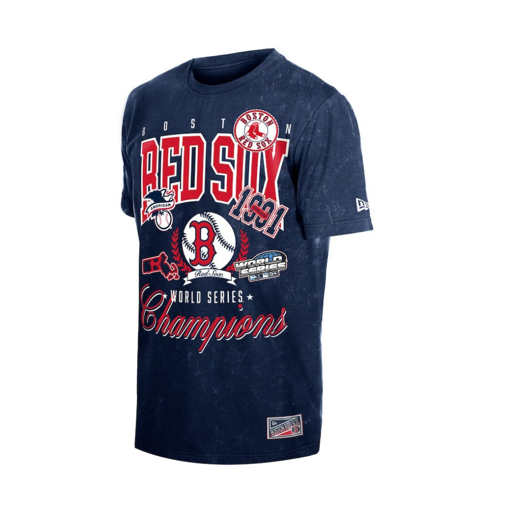 Boston Red Sox New Era Mineral Wash T-Shirt Lifestyle