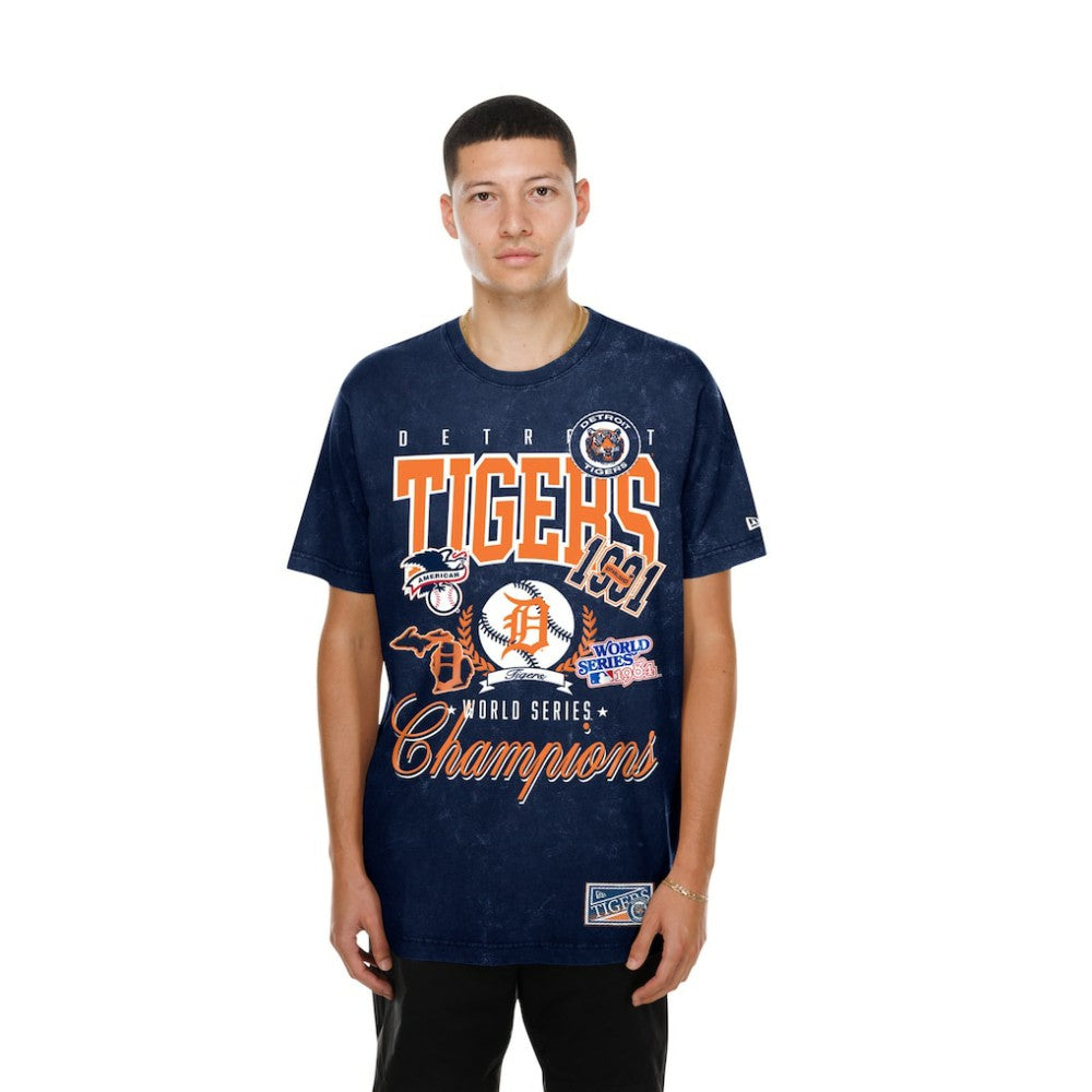 Detroit Tigers New Era Mineral Wash T-Shirt Near Me