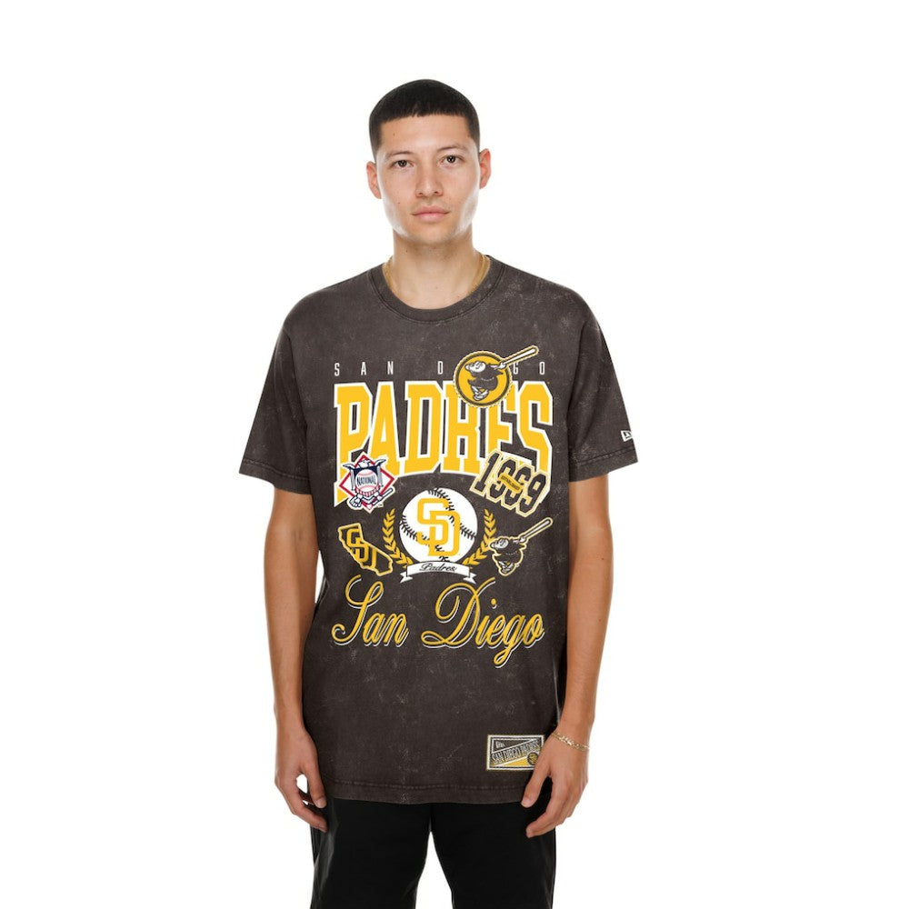San Diego Padres New Era Mineral Wash T-Shirt Sale