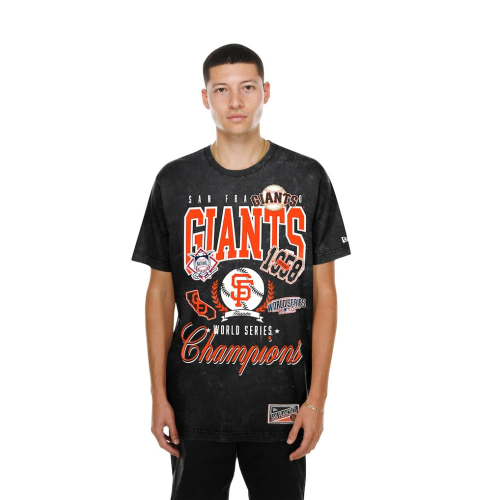San Francisco Giants New Era Mineral Wash T-Shirt Clearance