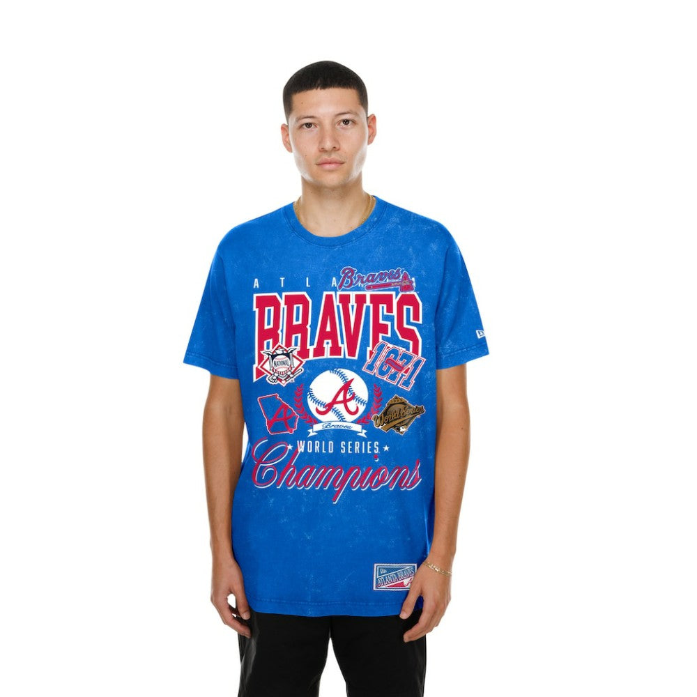 Atlanta Braves New Era Mineral Wash T-Shirt Online