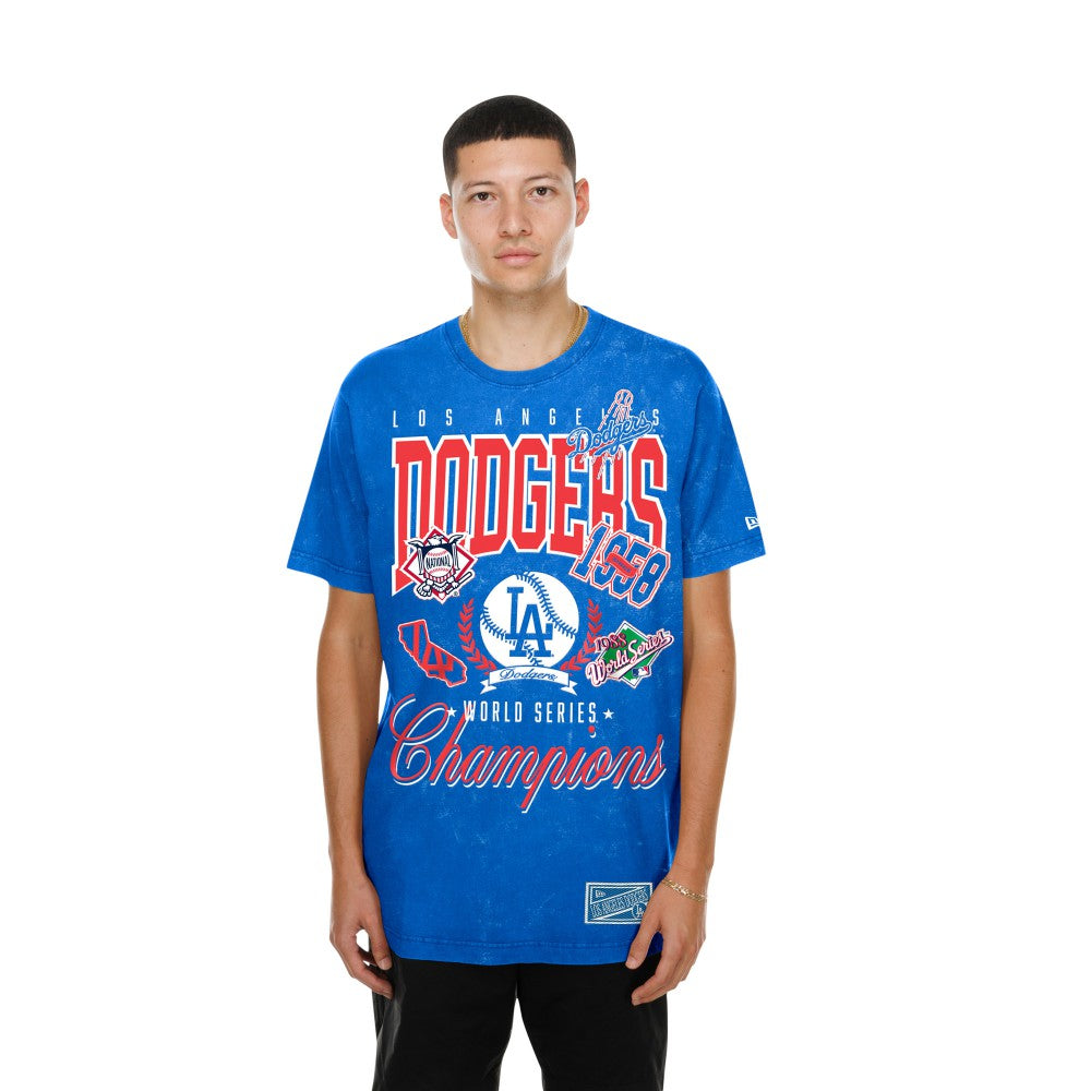 Los Angeles Dodgers New Era Mineral Wash T-Shirt On Sale