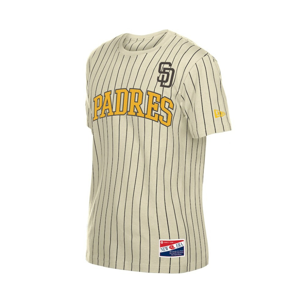 San Diego Padres New Era Throwback Meshback Pinstripe T-Shirt Online