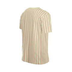 Cincinnati Reds New Era Throwback Meshback Pinstripe T-Shirt for sale