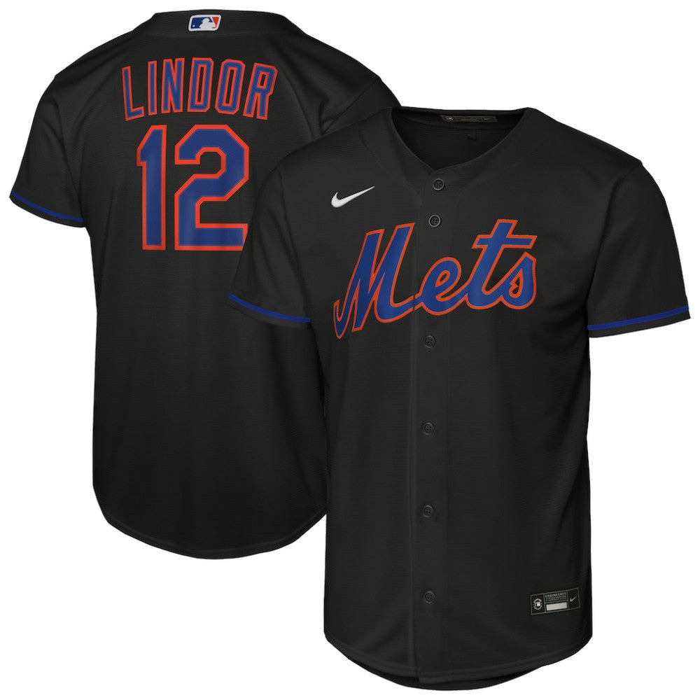Francisco Lindor New York Mets Nike Youth Alternate Replica Jersey Clearance