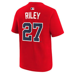 Austin Riley Atlanta Braves Nike Youth Name & Number T-Shirt Clearance