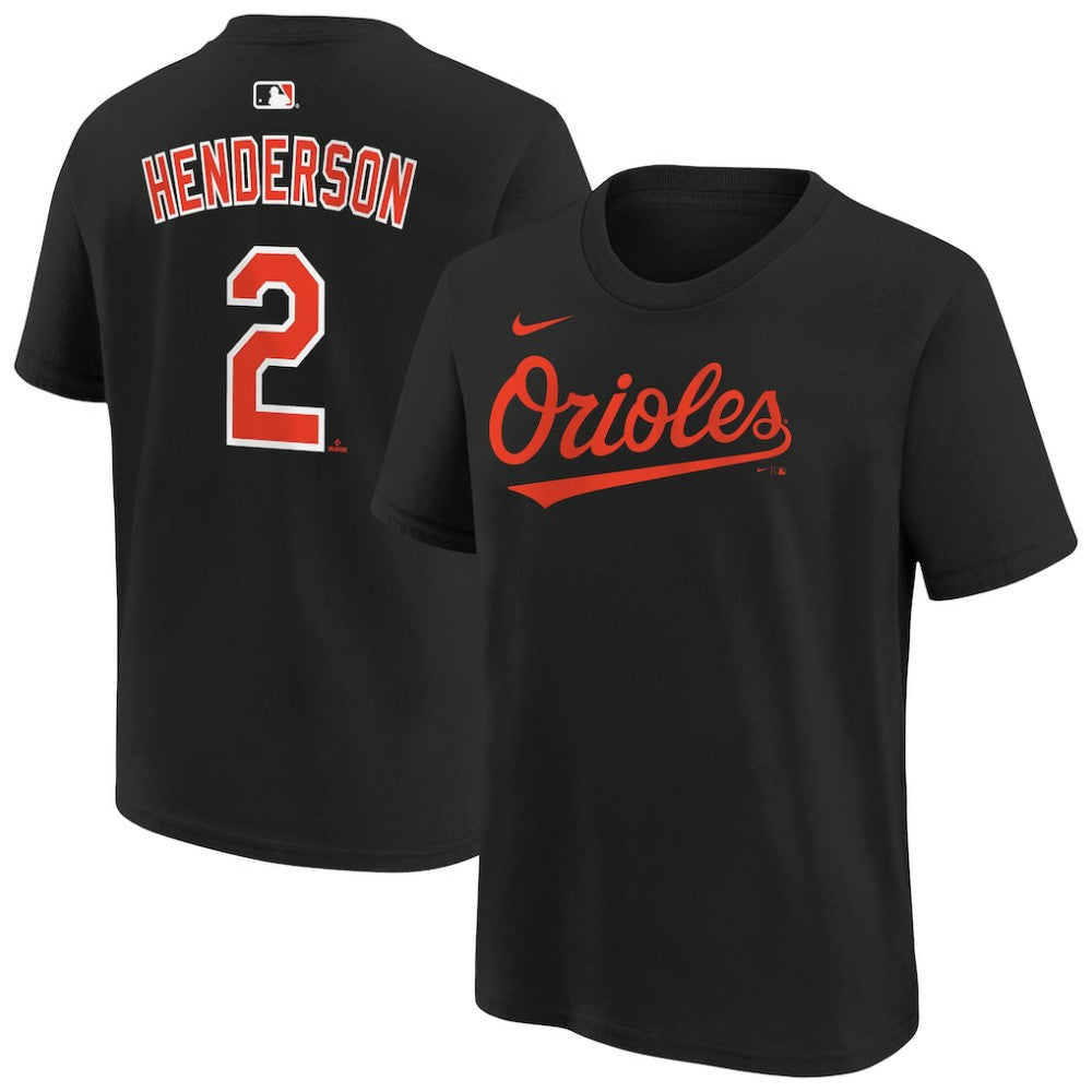 Gunnar Henderson Baltimore Orioles Nike Youth Name & Number T-Shirt Online