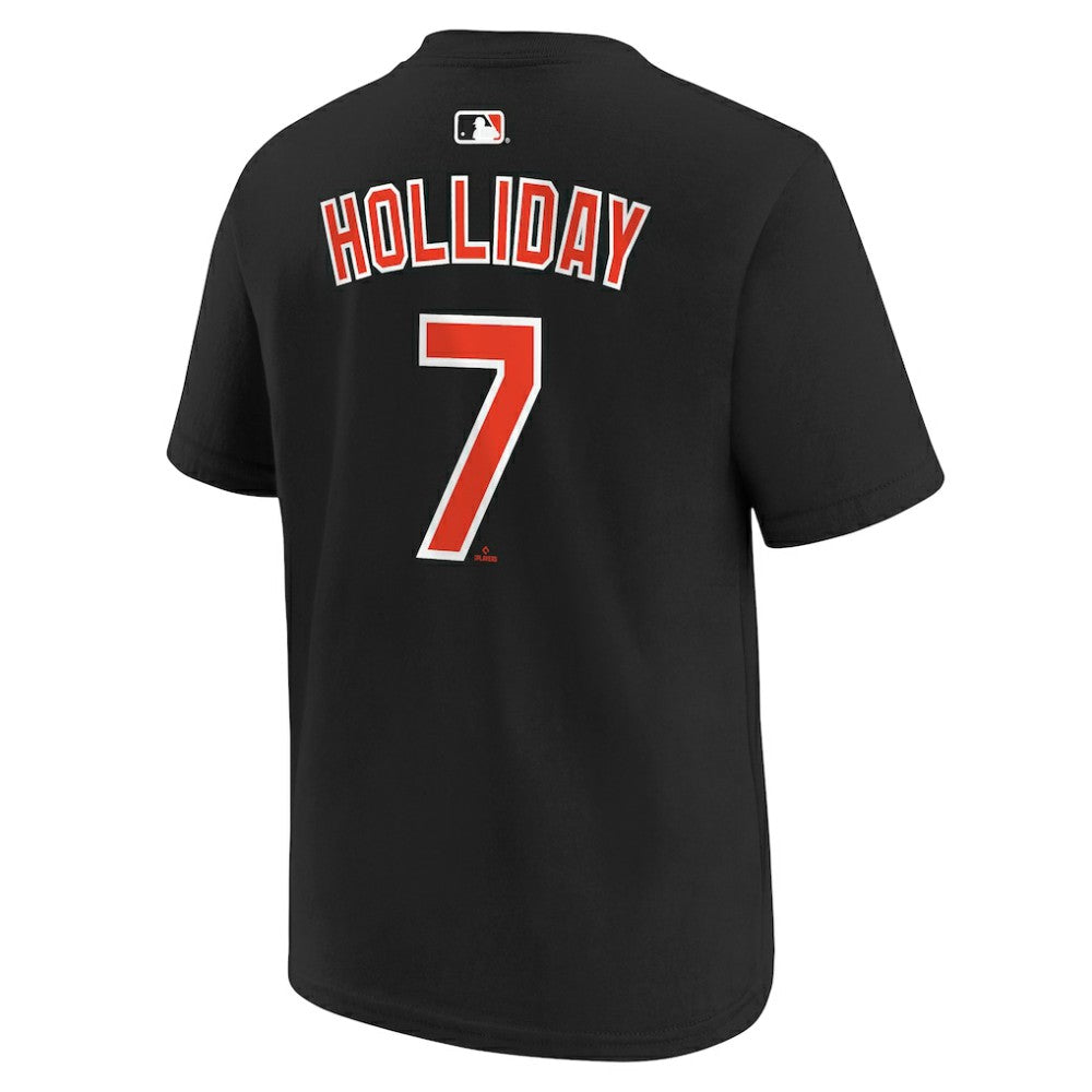Jackson Holliday Baltimore Orioles Nike Youth Name & Number T-Shirt On Sale