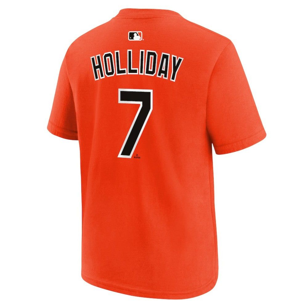 Jackson Holliday Baltimore Orioles Nike Youth Name & Number T-Shirt On Sale