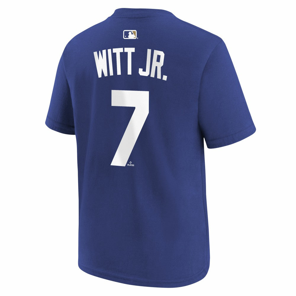 Bobby Witt Jr. Kansas City Royals Nike Youth Name & Number T-Shirt for sale