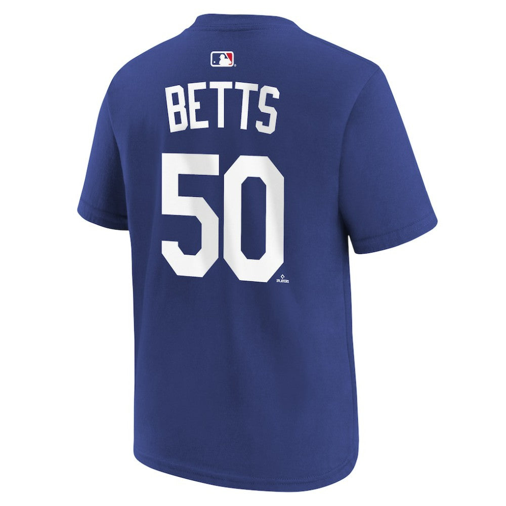 Mookie Betts Los Angeles Dodgers Nike Youth Name & Number T-Shirt Lifestyle