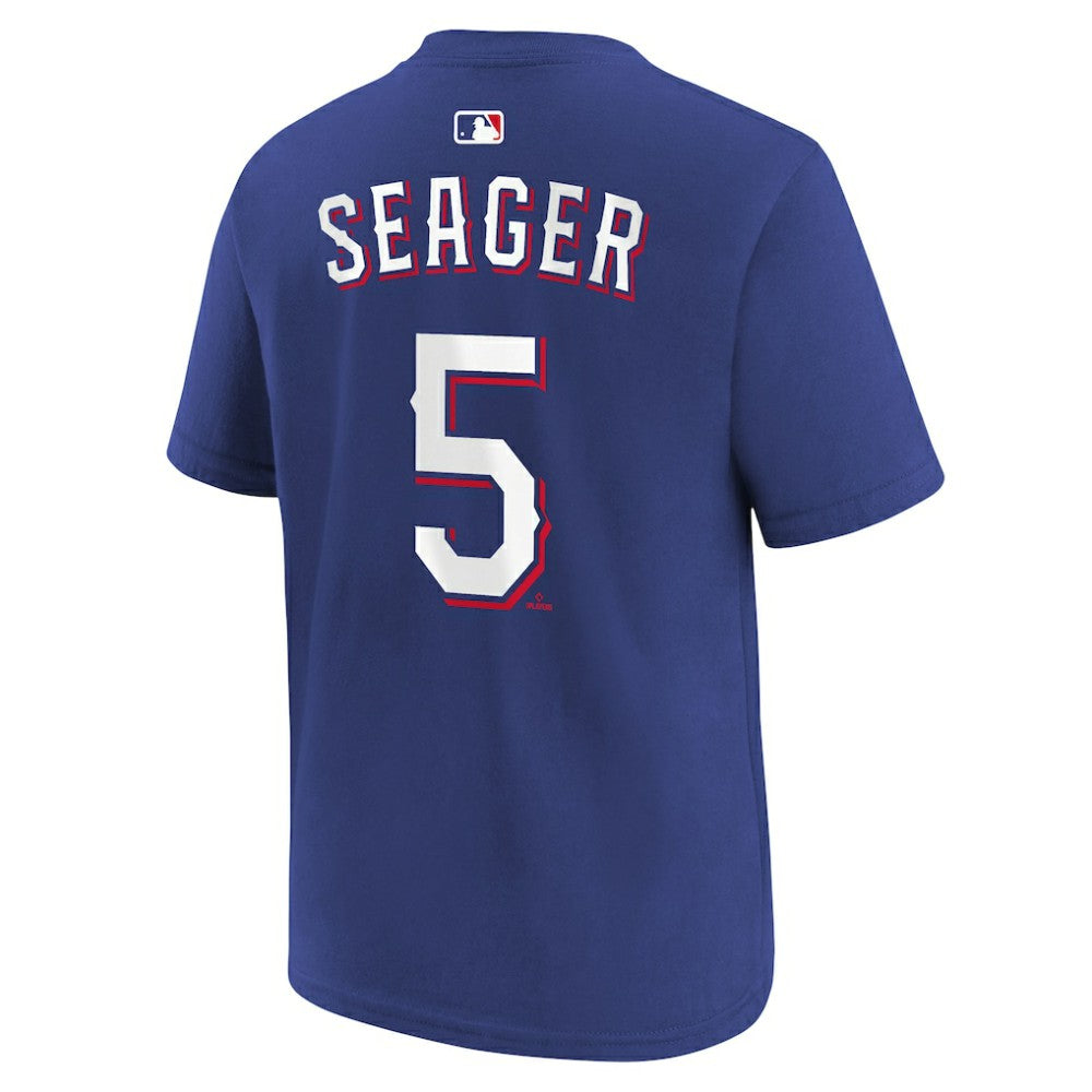 Corey Seager Texas Rangers Nike Youth Name & Number T-Shirt On Sale