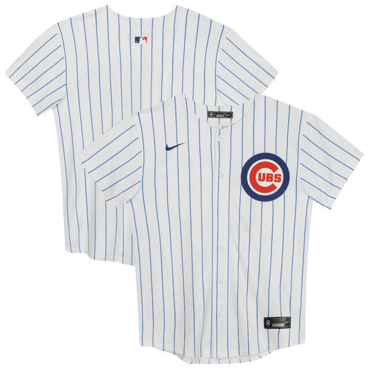 Chicago Cubs Nike Preschool Home Game Jersey - White | MLB Jerseys