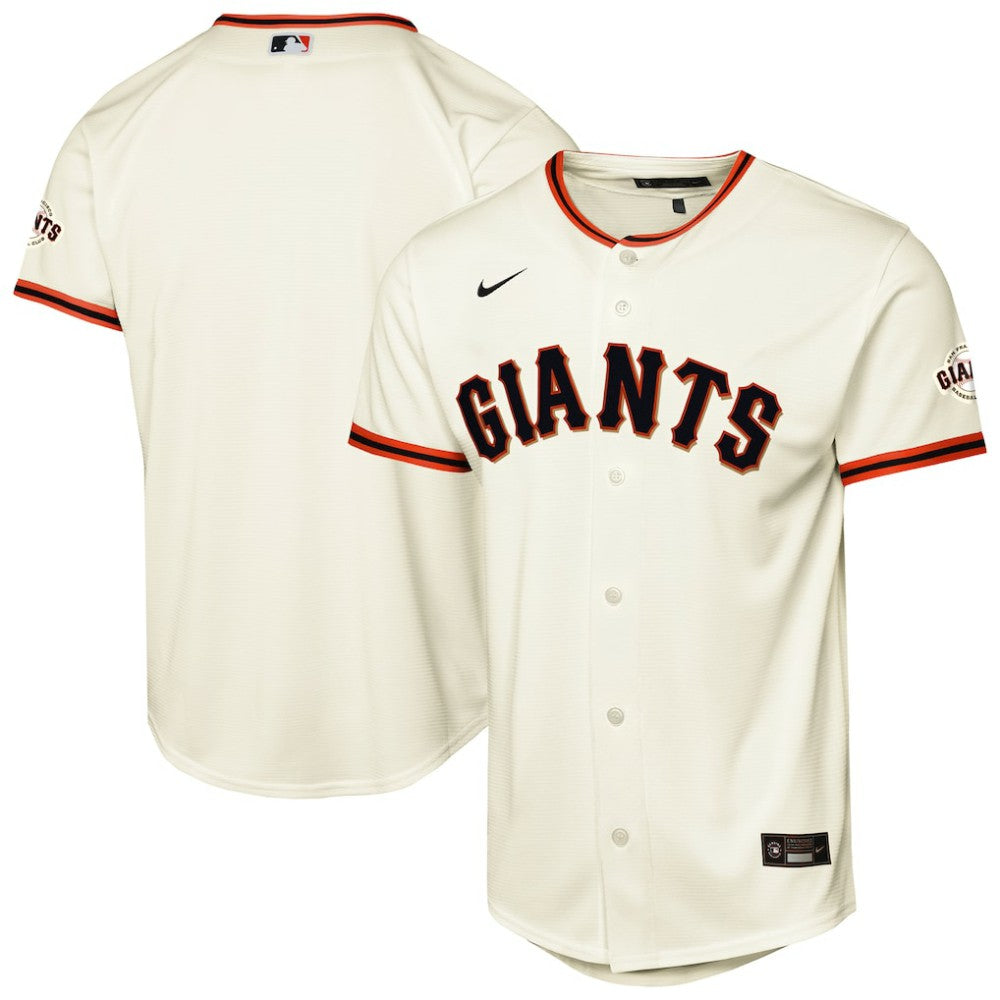 San Francisco Giants Nike Youth Home Stadium Jersey - Cream | MLB Jerseys