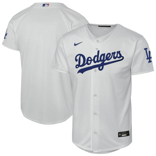 Los Angeles Dodgers Nike Youth Home Stadium Jersey - White | MLB Jerseys