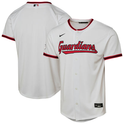 Cleveland Guardians Nike Youth Home Stadium Jersey - White | MLB Jerseys