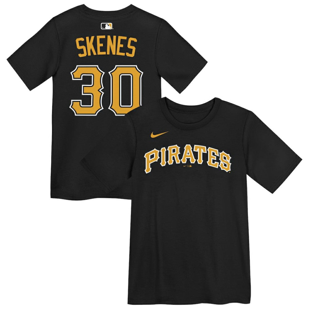 Paul Skenes Pittsburgh Pirates Nike Preschool Name & Number T-Shirt Near Me