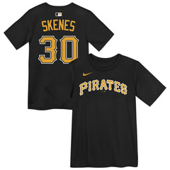 Paul Skenes Pittsburgh Pirates Nike Preschool Name & Number T-Shirt Near Me