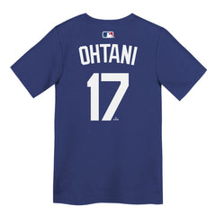 Shohei Ohtani Los Angeles Dodgers Nike Preschool Name & Number T-Shirt Near Me