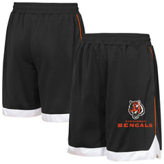 Cincinnati Bengals Outerstuff Youth All Star Mesh Shorts Black - NFL