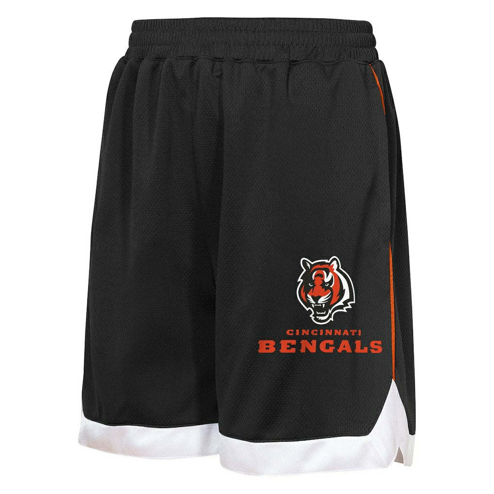 Cincinnati Bengals Outerstuff Youth All Star Mesh Shorts Black - NFL