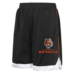 Cincinnati Bengals Outerstuff Youth All Star Mesh Shorts Black - NFL