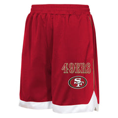 San Francisco 49ers Outerstuff Youth All Star Mesh Shorts Scarlet - NFL