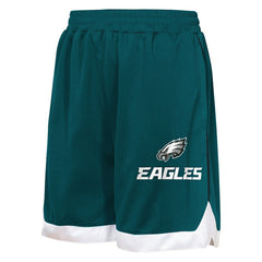 Philadelphia Eagles Outerstuff Youth All Star Mesh Shorts Midnight Green - NFL