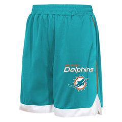 Miami Dolphins Outerstuff Youth All Star Mesh Shorts Aqua - NFL