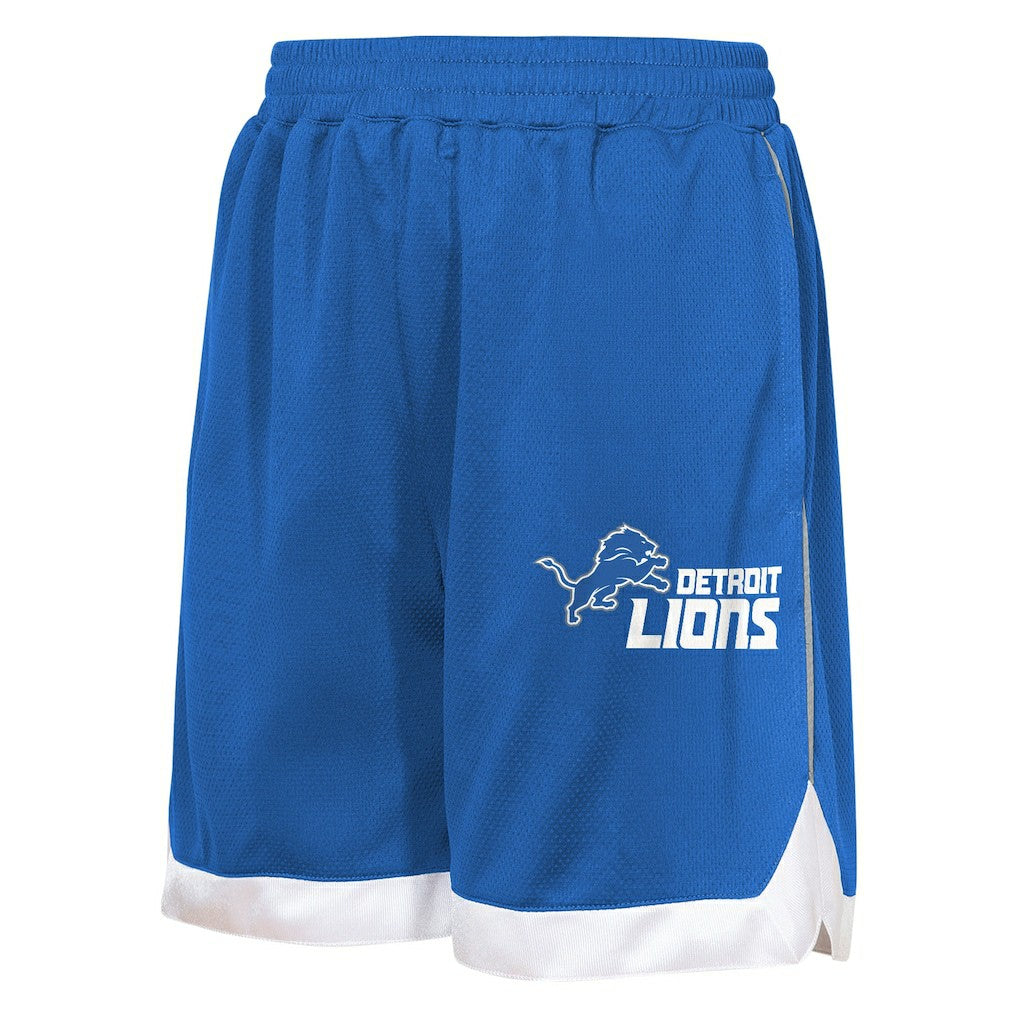Detroit Lions Outerstuff Youth All Star Mesh Shorts Blue - NFL