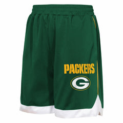 Green Bay Packers Outerstuff Youth All Star Mesh Shorts Green - NFL