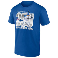 Shohei Ohtani Los Angeles Dodgers 250 Home Runs T-Shirt Sale