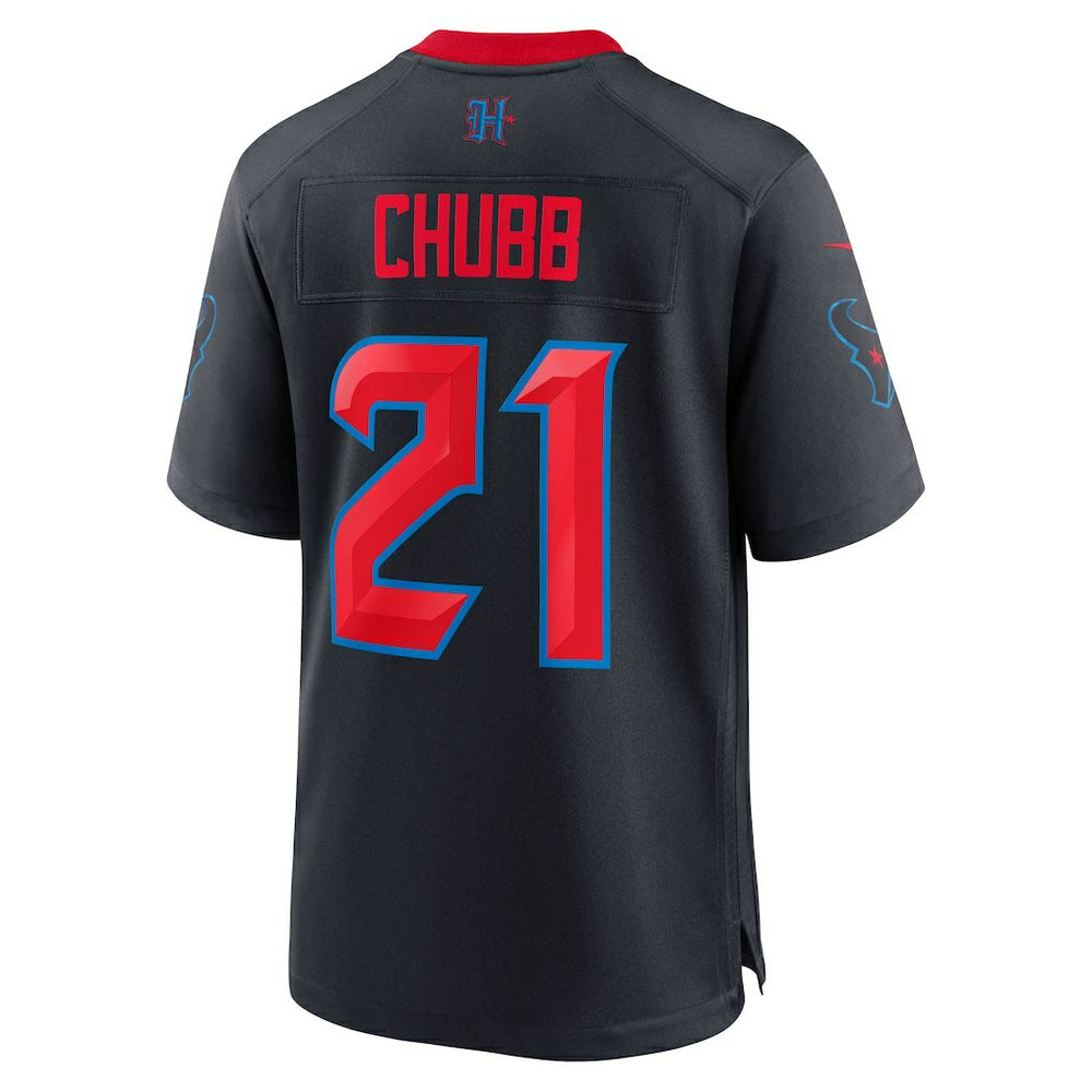 Nick Chubb Houston Texans Alternate 2 Game Jersey Navy - Nike