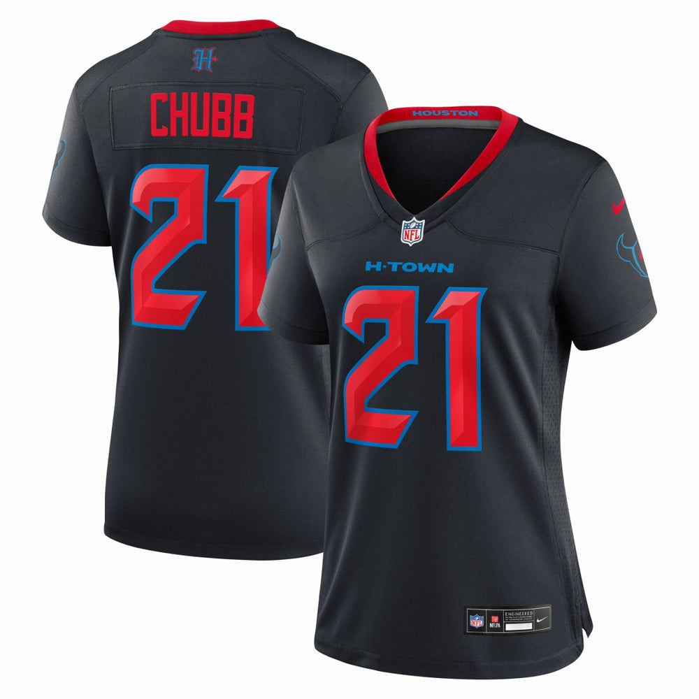Nick Chubb Houston Texans Women's Game Jersey Navy - Nike
