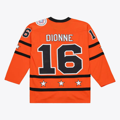 Marcel Dionne Mitchell & Ness 1976 NHL All-Star Game Power Play Jersey - Orange | NHL Jerseys