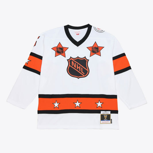 Denis Potvin Mitchell & Ness 1976 NHL All-Star Game Power Play Jersey - White | NHL Jerseys