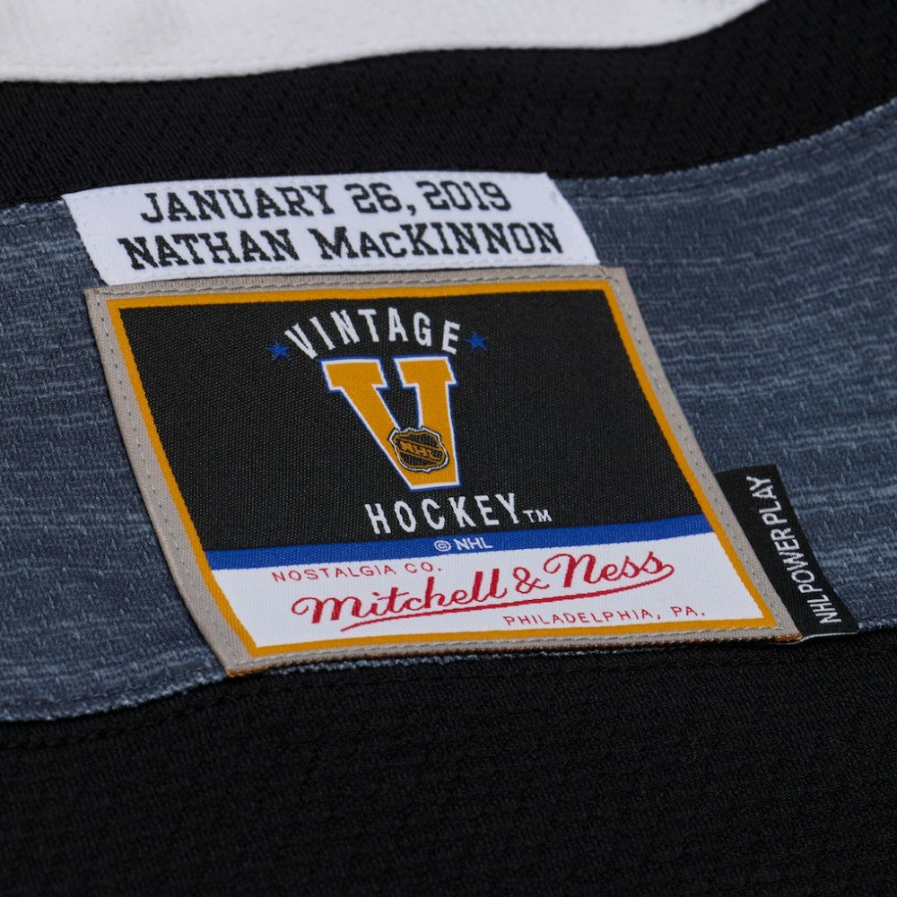 Nathan MacKinnon Mitchell & Ness 2019 All-Star Game Power Play Jersey - Black | NHL Jerseys